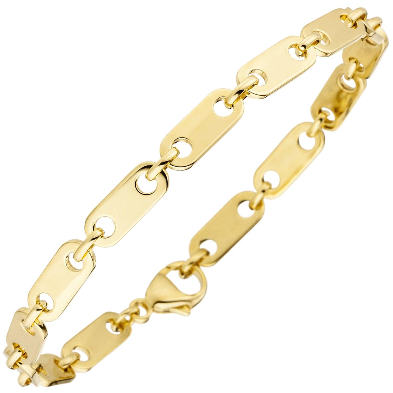 Gold cm Armband 585 21 Gelbgold